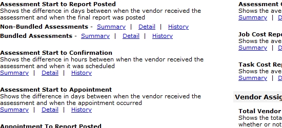 Sample eClaims Workflow report