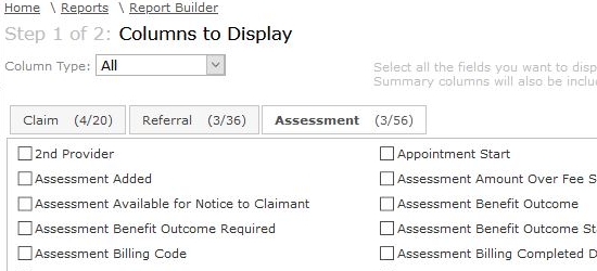 Sample eClaims Workflow turnaround report